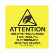 2x2"Attention Observe Precautions For Handling Label rl/500