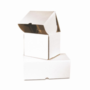 5-5/8x4-3/16x5" CD/DVD White Corrugated Mailer 1/ea