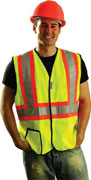 Safety Vest SSG2T yellow (M) 1/ea