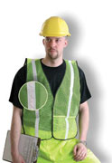 Safety Vest XGTM yellow (XL) 1/ea