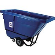 Bulk Recycling Tilt Truck 1/2-cubic yard (Blue) 1/ea