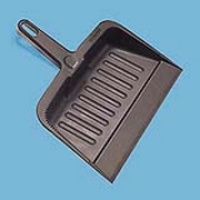 12-1/4" Heavy-Duty Plastic Dust Pan 