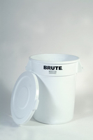 Lid for 10-gal. Round Brute® Container (White) 1/ea