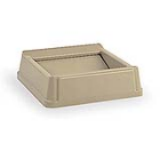 Square Lid for Untouchablel® 35 & 50-gal. (Beige) 1/ea