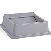 Rubbermaid Untouchable® Square Lid; 35 & 50 gal. (gray) 1/ea