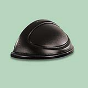 Half Round Lid for Untouchablel® (Black) 1/ea