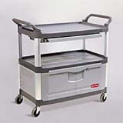 Instrument Cart (Gray) 300-lb 1/ea