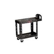 Utility Cart (flat) 33.9x19.2x33.3" (Black) 500-lb 1/ea