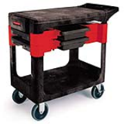 2 Drawer Trades Cart 450-lb 1/ea