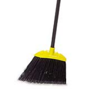 Plastic Lobby Broom With 27"Metal Handle