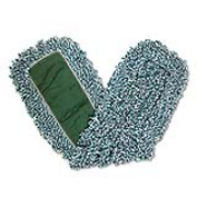 Microfiber Loop Dust Mop 24 x 5 Green cs/12