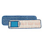 18" Microfiber Wet Pad with Scrubber 1/ea