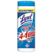 LYSOL® Brand Disinfecting 4 in 1 Wipes with Micro-Lock® Fibers -40 ct (Spring Waterfall)