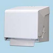 White Crank Roll Towel Dispenser 1/ea