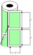 Thermal Transfer 2" x 1" Label 3" Core Roll w/Perf cs/44,000