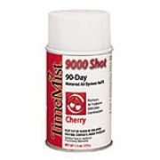 TimeMist® 9000 Shot Metered Air Freshener Refills Cherry Aerosol cs/4