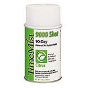 TimeMist® 9000 Shot Metered Air Freshener Refills Citrus Aerosol cs/4