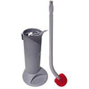 ErgoToilet Bowl Brush System with Holder 1/ea