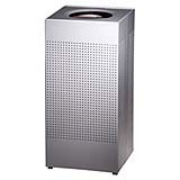 Silhouette Square Open Top Receptacles 16-gal. 1/ea