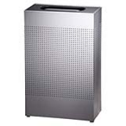 Silhouette Rectangular Open Top Receptacles 13-gal. 1/ea