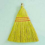 Corn Whisk Broom 10"