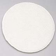 17"  White Rotary Yarn Bonnet 1/ea