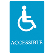 ADA Signs  - Accessible 1/ea