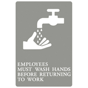 ADA Signs  - Wash Hands 1/ea