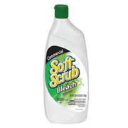 Soft Scrub® Liquid Cleanser with Bleach Disinfectant 24-oz, cs/9