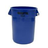 Round Brute® Container 32-gal. Blue 1/ea