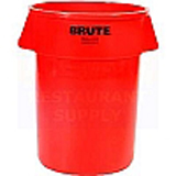 Round Brute® Container 44-gal. Red 1/ea