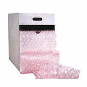 Pink Anti-Static Bubble Dispenser Pack 5/16"x12"x100'