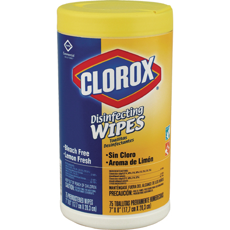 Disinfecting Wipes (Lemon Scent) cs/450