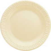 Quiet Classic® Honey Extra Strength Foam Plate 9" cs/500