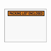 7x5.5" Panel Face Packing List Enclosed Envelope cs/1000