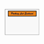 4.5x6" Panel Face Packing List Enclosed Envelope cs/1000