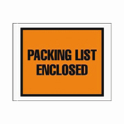 7x5.5" Full Face Packing List Enclosed Envelope cs/1000
