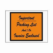 4.5x6"  Important - Packing List / Invoice Enclosed Envelope cs/1000
