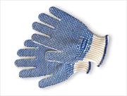 North® PVC "N-Tread" Coated String  Knot Gloves (S) 12/pr