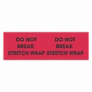 3x10"Do Not Double Stack (black / yellow) Label rl/500