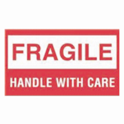 3x5"Fragile Handle With Care Label rl/500