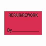 3x5"Repair / Rework By Label rl/500