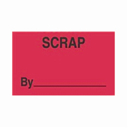 3x5"Scrap By Label rl/500