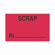 3x5"Scrap By Label rl/500