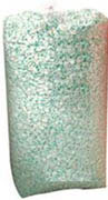Foam Peanuts, Antistatic (green) 14 Cubic Ft. Bag