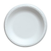 Quiet Classic® White Extra Strength Foam Plate 9" cs/500