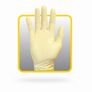 Powder Free Natural Disposable Latex Gloves 8-mil (M) Box-100