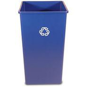 Untouchablel® Square Recycling Containers 50-gal. (Blue) 1/ea