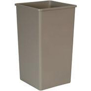 Untouchablel® Square Container 50-gal. (Beige) 1/ea