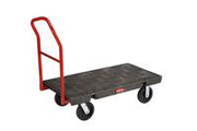 Heavy-Duty Platform Trucks 48"x24" 1000-lb. Load Capacity 1/ea
